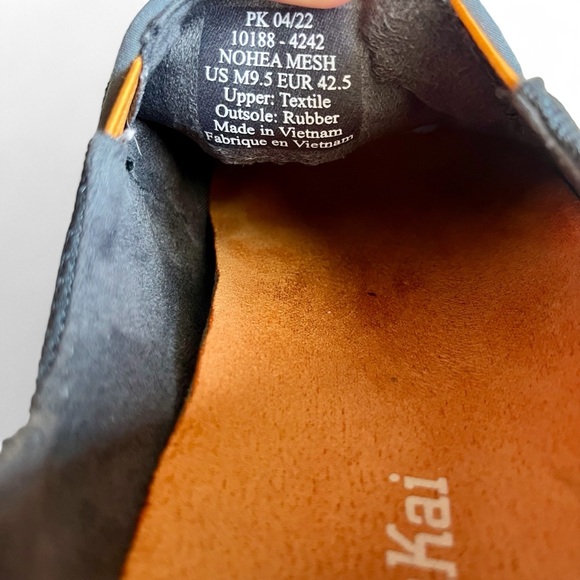 Olukai Nohea Mesh Loafer Shoes Sneakers Comfort Slip On Dark Shadow Mens US 9.5 - Picture 6 of 11